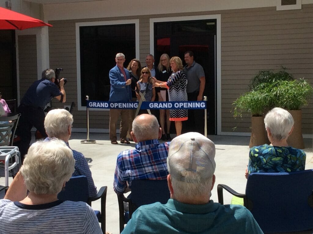 grand opening ribbon cutting ceremony