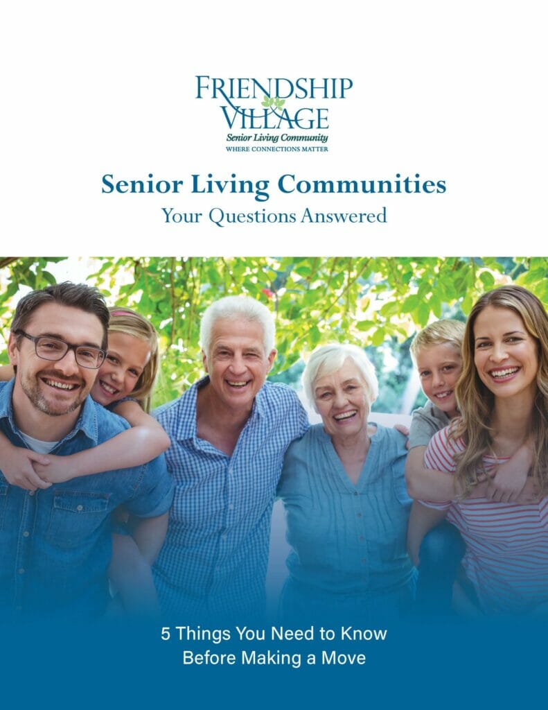 Senior living communities, your questions answered