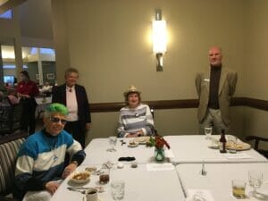 seniors at event