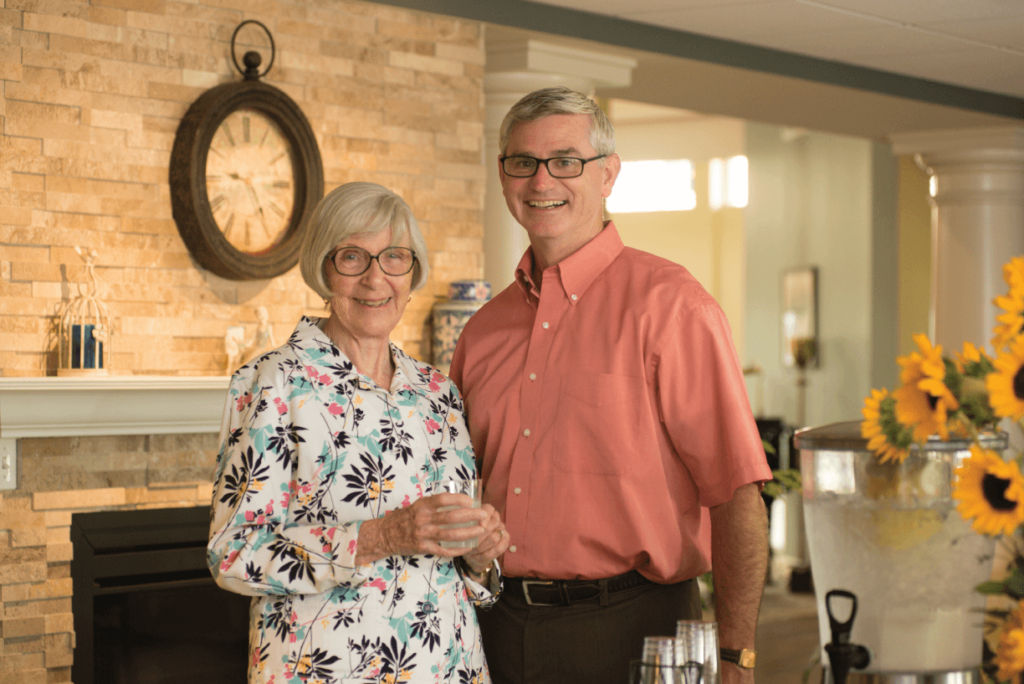 seniors-at-event senior couple at an event